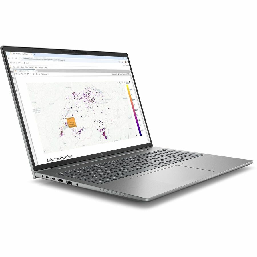 Alternate-Image6 Image for HP ZBook X G2i 16" Touchscreen Copilot+ PC Mobile Workstation - WUXGA - Intel Core Ultra 9 Series 3 386H - 32 GB - 1 TB SSD - English Keyboard - Meteor Silver