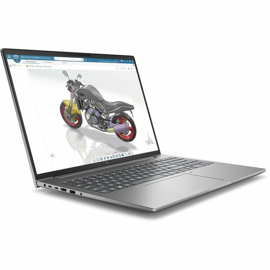 Alternate-Image8 Image for HP ZBook X G2i 16" Touchscreen Copilot+ PC Mobile Workstation - WUXGA - Intel Core Ultra 9 Series 3 386H - 32 GB - 1 TB SSD - English Keyboard - Meteor Silver