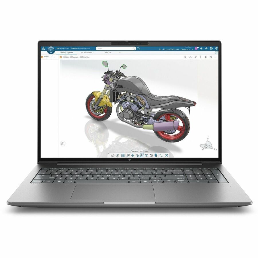 Alternate-Image9 Image for HP ZBook X G2i 16" Copilot+ PC Mobile Workstation - WUXGA - 60 Hz - Intel Core Ultra 7 Series 3 366H - 64 GB - 1 TB SSD - English Keyboard - Meteor Silver