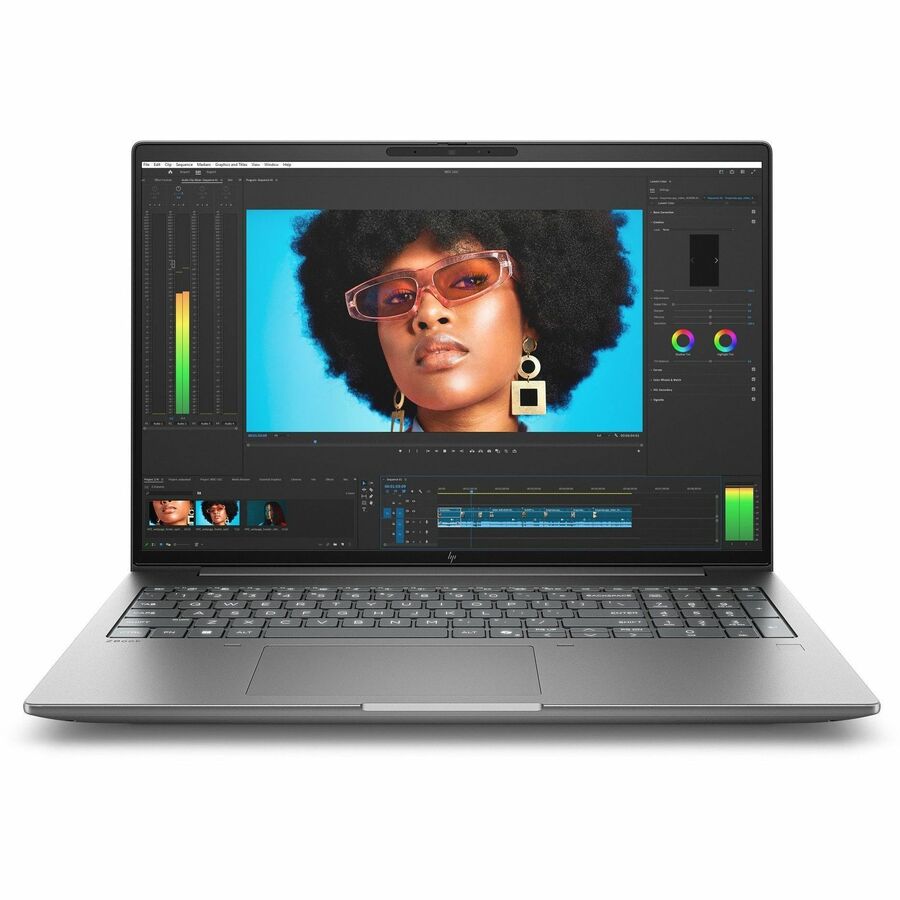 Front Image for HP ZBook X G2i 16" Copilot+ PC Mobile Workstation - WUXGA - 60 Hz - Intel Core Ultra 7 Series 3 366H - 64 GB - 1 TB SSD - English Keyboard - Meteor Silver