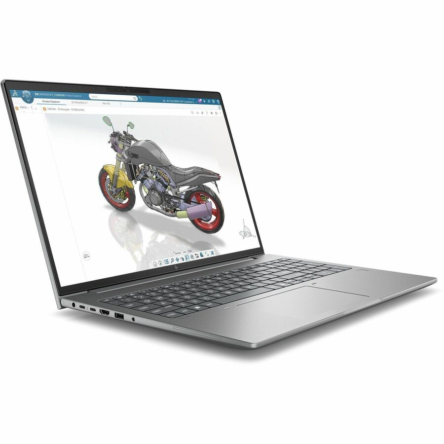 Alternate-Image7 Image for HP ZBook X G2i 16" Copilot+ PC Mobile Workstation - WUXGA - 60 Hz - Intel Core Ultra 7 Series 3 366H - 64 GB - 1 TB SSD - English Keyboard - Meteor Silver