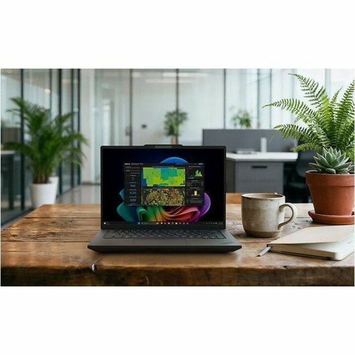 Life-Style Image for Lenovo ThinkPad P14s Gen 7 21XJ003BUS 14.5" Copilot+ PC Mobile Workstation - 3K - Intel Core Ultra X9 Series 3 388H - vPro Technology - 64 GB - 1 TB SSD - English (US) Keyboard - Black