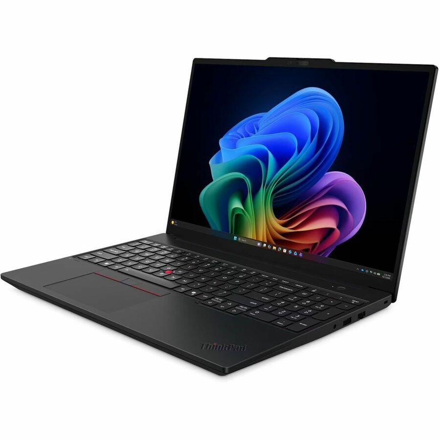 Alternate-Image7 Image for Lenovo ThinkPad T16 Gen 5 21WT000GUS 16" Touchscreen Copilot+ PC Notebook - WUXGA - 60 Hz - Intel Core Ultra 7 Series 3 365 - vPro Technology - 32 GB - 512 GB SSD - English Keyboard - Black