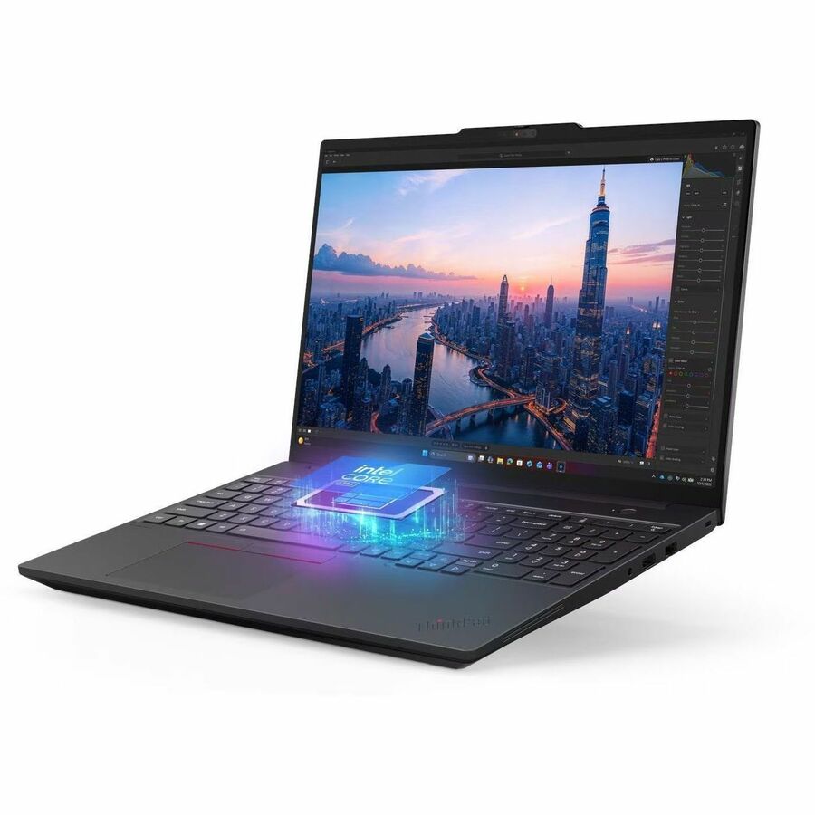 Alternate-Image4 Image for Lenovo ThinkPad T16 Gen 5 21WT000GUS 16" Touchscreen Copilot+ PC Notebook - WUXGA - 60 Hz - Intel Core Ultra 7 Series 3 365 - vPro Technology - 32 GB - 512 GB SSD - English Keyboard - Black