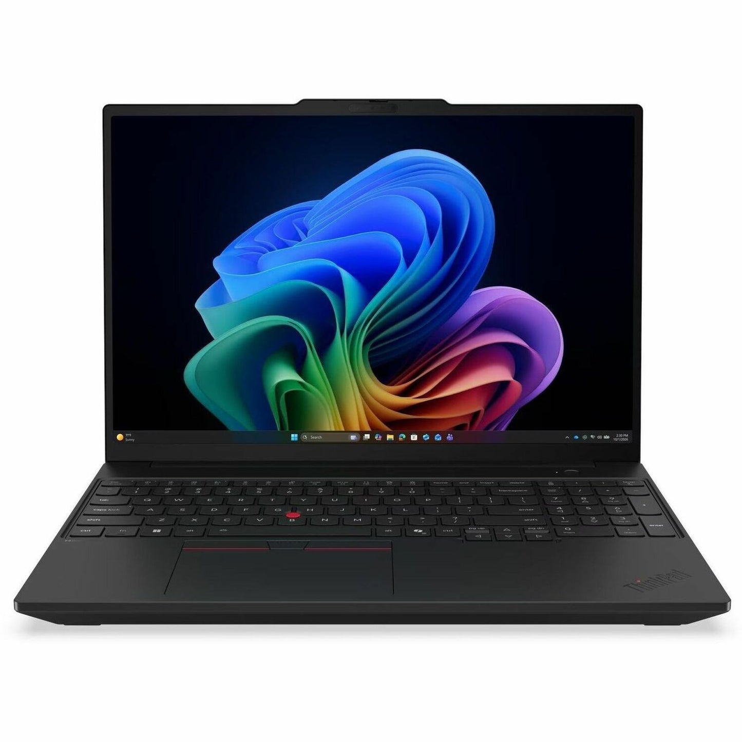 Main Image for Lenovo ThinkPad T16 Gen 5 21WT000GUS 16" Touchscreen Copilot+ PC Notebook - WUXGA - 60 Hz - Intel Core Ultra 7 Series 3 365 - vPro Technology - 32 GB - 512 GB SSD - English Keyboard - Black