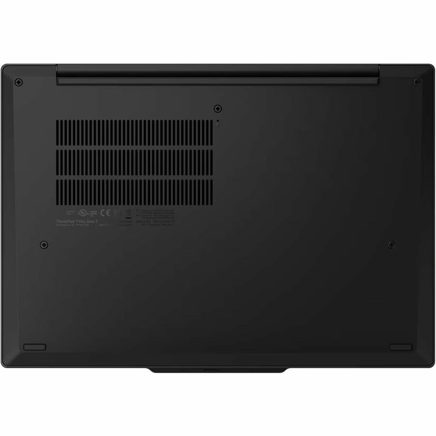 Bottom Image for Lenovo ThinkPad T14s Gen 7 21YU0026US 14" Copilot+ PC Notebook - WUXGA - 60 Hz - Intel Core Ultra 7 Series 3 355 - 32 GB - 512 GB SSD - English Keyboard - Black