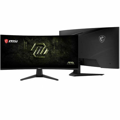 Alternate-Image2 Image for MSI MAG 346CQDF E20 34" Class UW-QHD Curved Screen Gaming LCD Monitor - 21:9 - Metallic Black