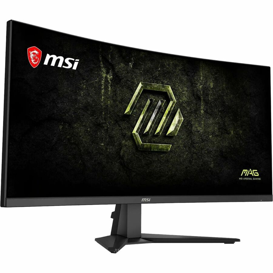 Alternate-Image3 Image for MSI MAG 346CQDF E20 34" Class UW-QHD Curved Screen Gaming LCD Monitor - 21:9 - Metallic Black