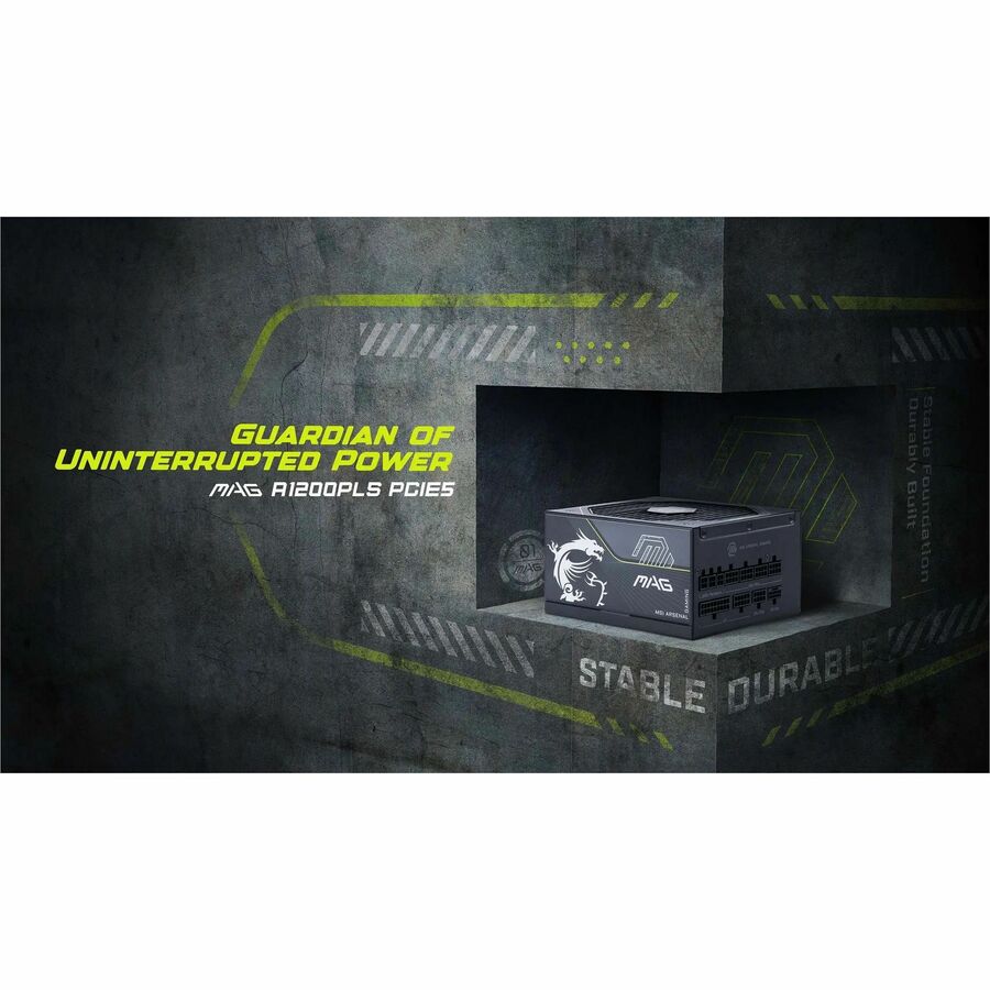 Alternate-Image3 Image for MSI MAG 1200W Power Supply