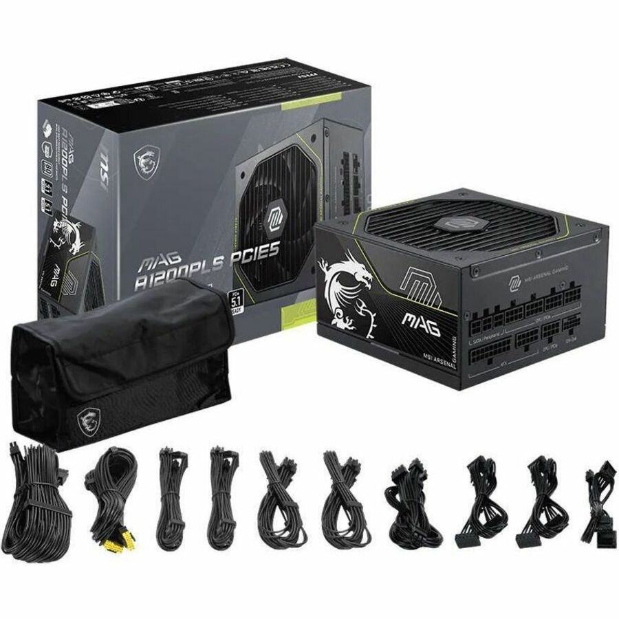 Alternate-Image4 Image for MSI MAG 1200W Power Supply