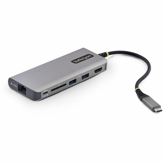 Main Image for StarTech USB-C to HDMI Multiport Adapter with 140W PD Charging, 4K 60Hz, 3-Port USB 10Gbps Hub, SD Card Slot, Type-C Mini Dock