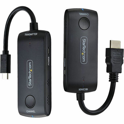 Alternate-Image3 Image for StarTech Wireless USB-C to HDMI Extender for Meeting Rooms, 4K 60Hz, 65ft Range, USB Powered, Plug-and-Play Tx and Rx Kit