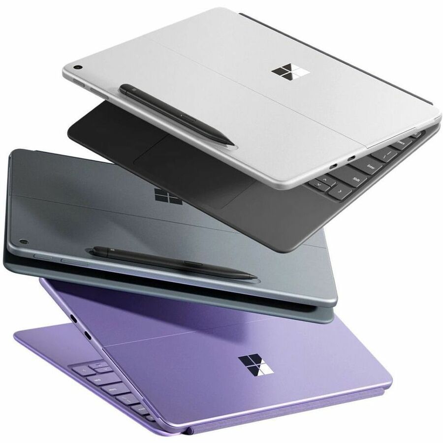 Alternate-Image1 Image for Microsoft Surface Pro (12th Edition) Copilot+ PC Tablet - 13" - vPro Technology - 16 GB - 256 GB SSD - Windows 11 Pro - Platinum - 1 - TAA Compliant