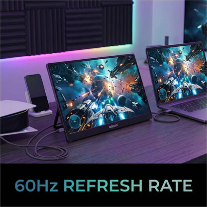 Alternate-Image3 Image for Adesso CyberView P1 16" Class Full HD LCD Monitor - 16:9 - TAA Compliant