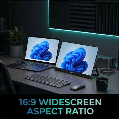 Alternate-Image6 Image for Adesso CyberView P1 16" Class Full HD LCD Monitor - 16:9 - TAA Compliant