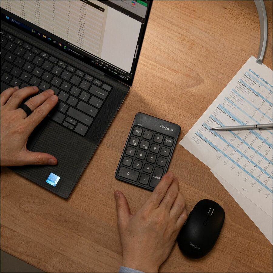 Alternate-Image3 Image for Targus(r) Wireless Numeric EcoSmart(r) Keypad