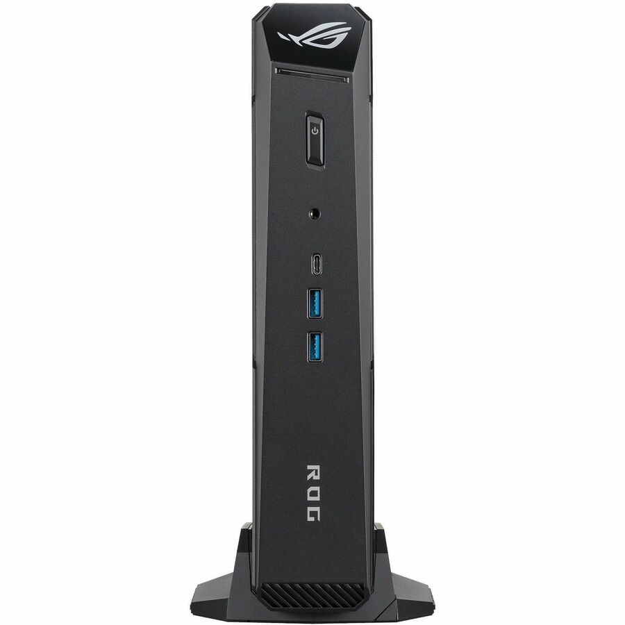 Front Image for Asus ROG NUC 16 RNUC16JNK9X289AU Gaming Desktop Computer - Intel Core Ultra 9 Series 2 290HX Plus - 32 GB - 1 TB PCI Express NVMe 4.0 SSD - Mini PC - Black