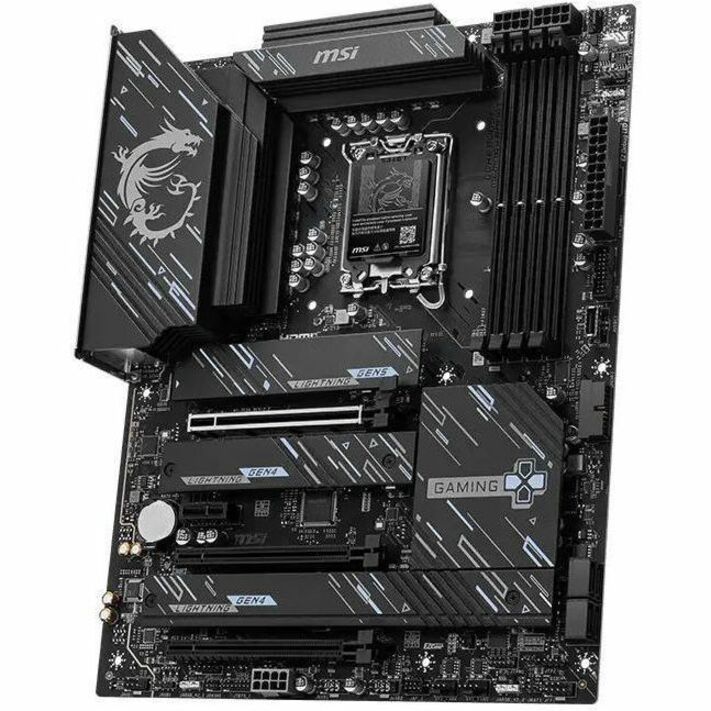 Alternate-Image2 Image for MSI Z890 GAMING PLUS WIFI6E Gaming Desktop Motherboard - Intel Z890 Chipset - Socket LGA-1851 - ATX