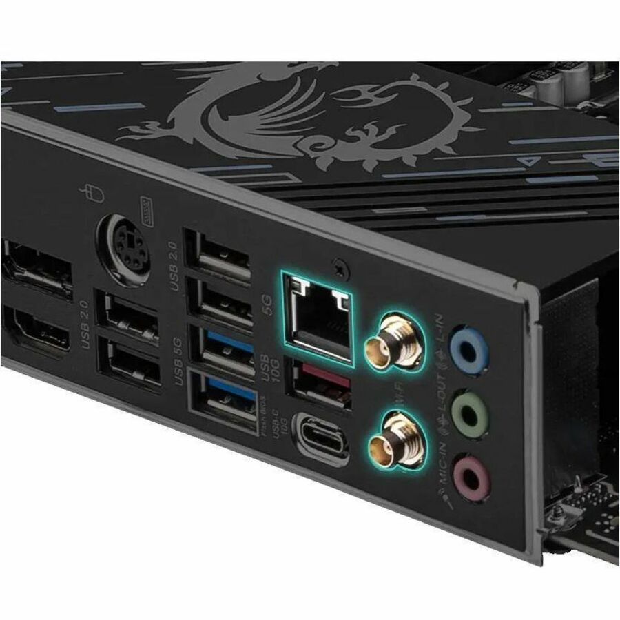 Alternate-Image6 Image for MSI Z890 GAMING PLUS WIFI6E Gaming Desktop Motherboard - Intel Z890 Chipset - Socket LGA-1851 - ATX