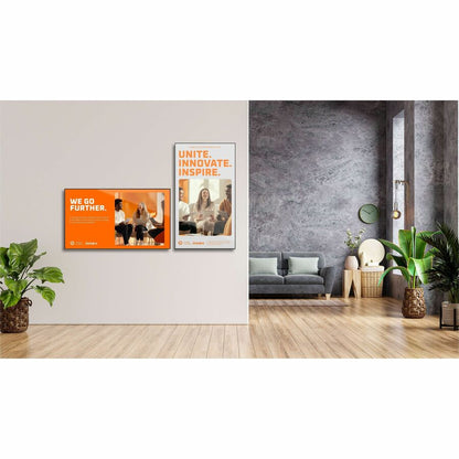 Life-Style Image for Innex CD65 65in 4K UHD Commercial Display Digital Signage 500 Nits Brightness 24/7 Operation