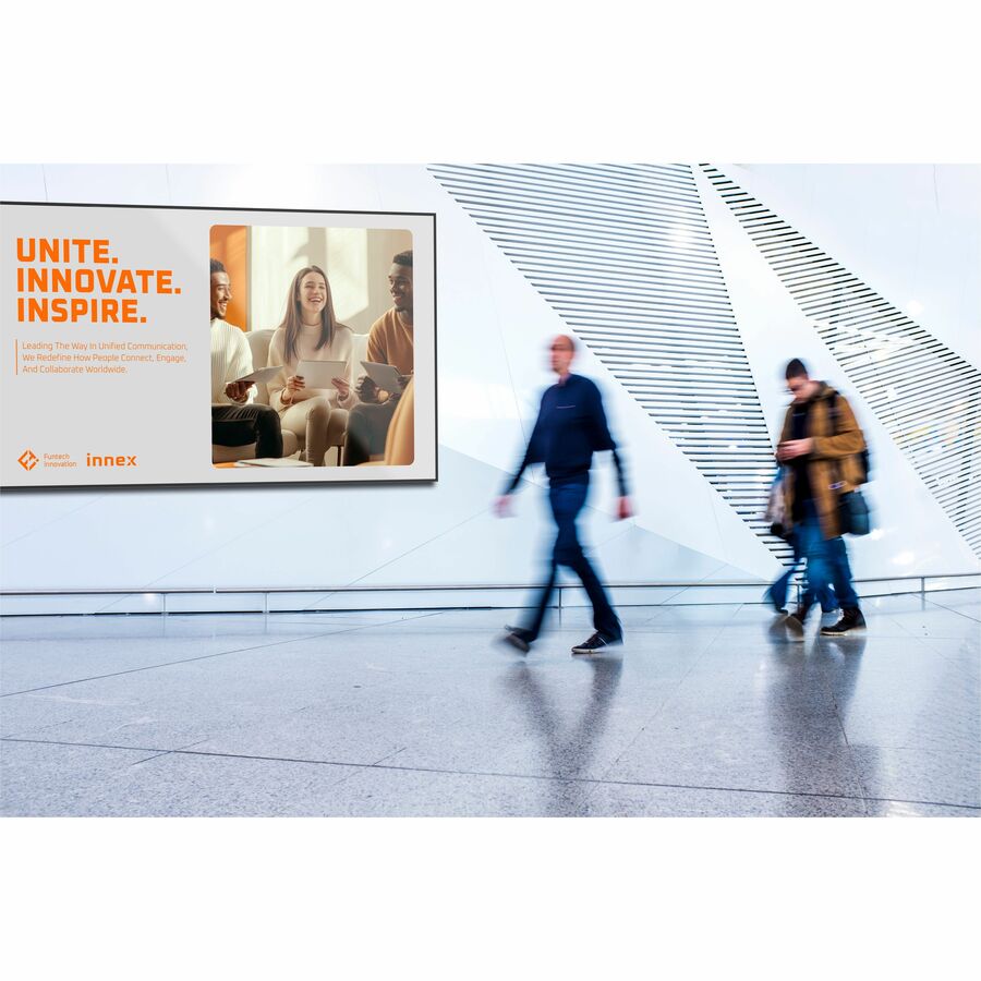 Alternate-Image10 Image for Innex CD65 65in 4K UHD Commercial Display Digital Signage 500 Nits Brightness 24/7 Operation