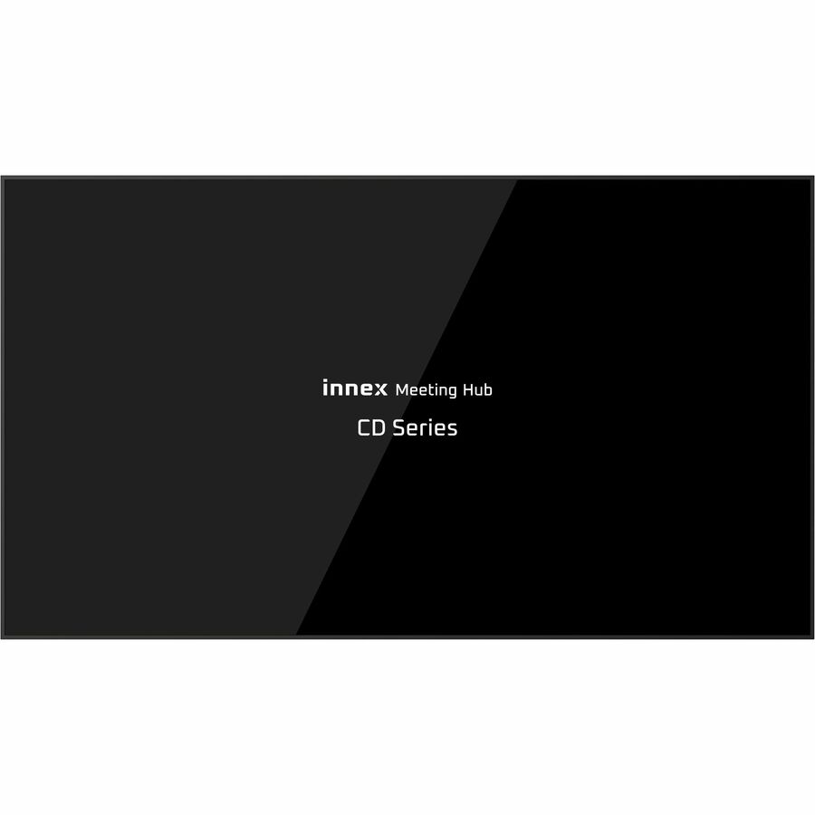 Front Image for Innex CD65 65in 4K UHD Commercial Display Digital Signage 500 Nits Brightness 24/7 Operation