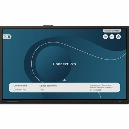 Alternate-Image1 Image for Innex CT100 98" QLED Interactive Collaboration Display - 4K UHD - Wireless Screen Sharing - Non-OS