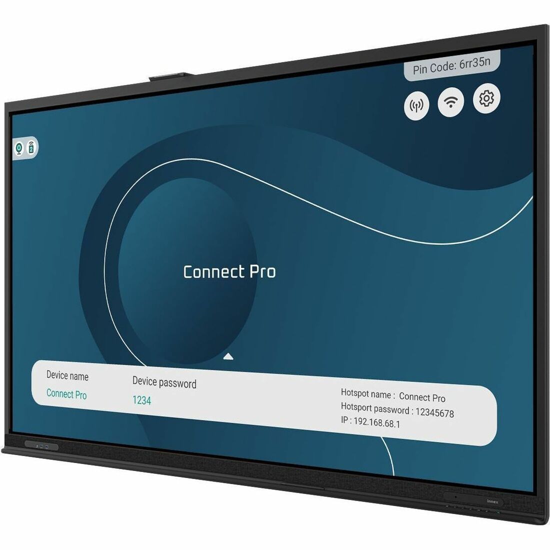 Main Image for Innex CT100 98" QLED Interactive Collaboration Display - 4K UHD - Wireless Screen Sharing - Non-OS