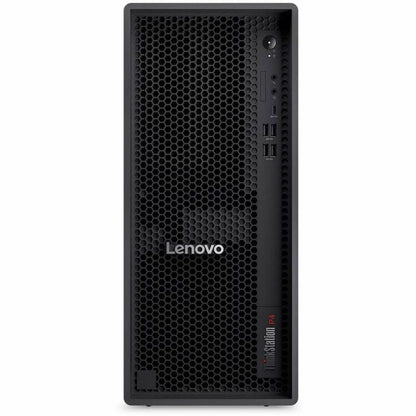 Front Image for Lenovo ThinkStation P4 30KN002PUS Workstation - 1 x AMD Ryzen 7 PRO 9745 - 32 GB - 512 GB SSD - Tower