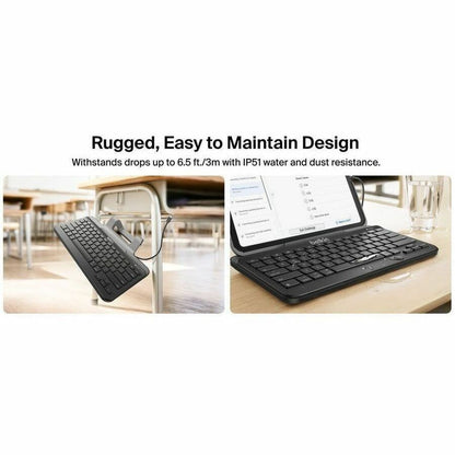Alternate-Image3 Image for Belkin Connect USB-C Keyboard with Stand for iPad
