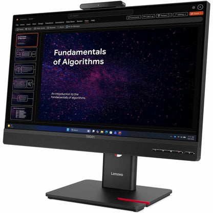 Alternate-Image1 Image for Lenovo ThinkCentre TIO24 GEN6 24" Class Webcam LED Touchscreen Monitor - 16:9 - 4 ms