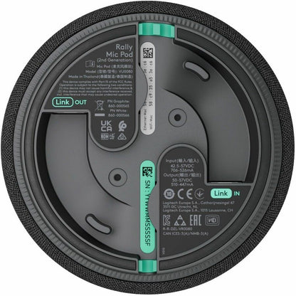 Alternate-Image2 Image for Logitech Rally Mic Pod 2, Graphite