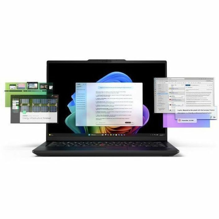 Alternate-Image8 Image for Lenovo ThinkPad E14 Gen 8 21Y80012US 14" Touchscreen Notebook - WUXGA - 60 Hz - Intel Core 5 Series 3 320 - 16 GB - 512 GB SSD - English (US) Keyboard - Black