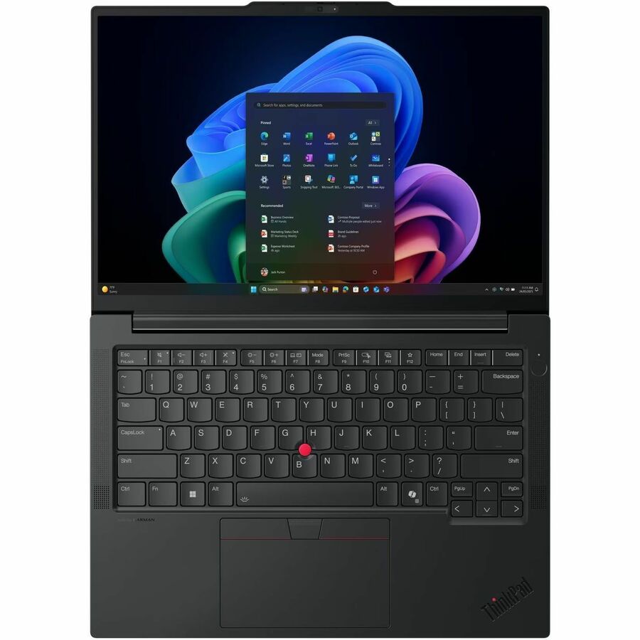 Alternate-Image1 Image for Lenovo ThinkPad E14 Gen 8 21Y80012US 14" Touchscreen Notebook - WUXGA - 60 Hz - Intel Core 5 Series 3 320 - 16 GB - 512 GB SSD - English (US) Keyboard - Black