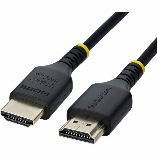 Main Image for StarTech 50cm (1.6ft) Slim Certified Ultra High Speed HDMI Cable, 8K 60Hz/4K 120Hz, Ultra Slim & Flexible HDMI 2.1 Cable, 8K HDMI Cord