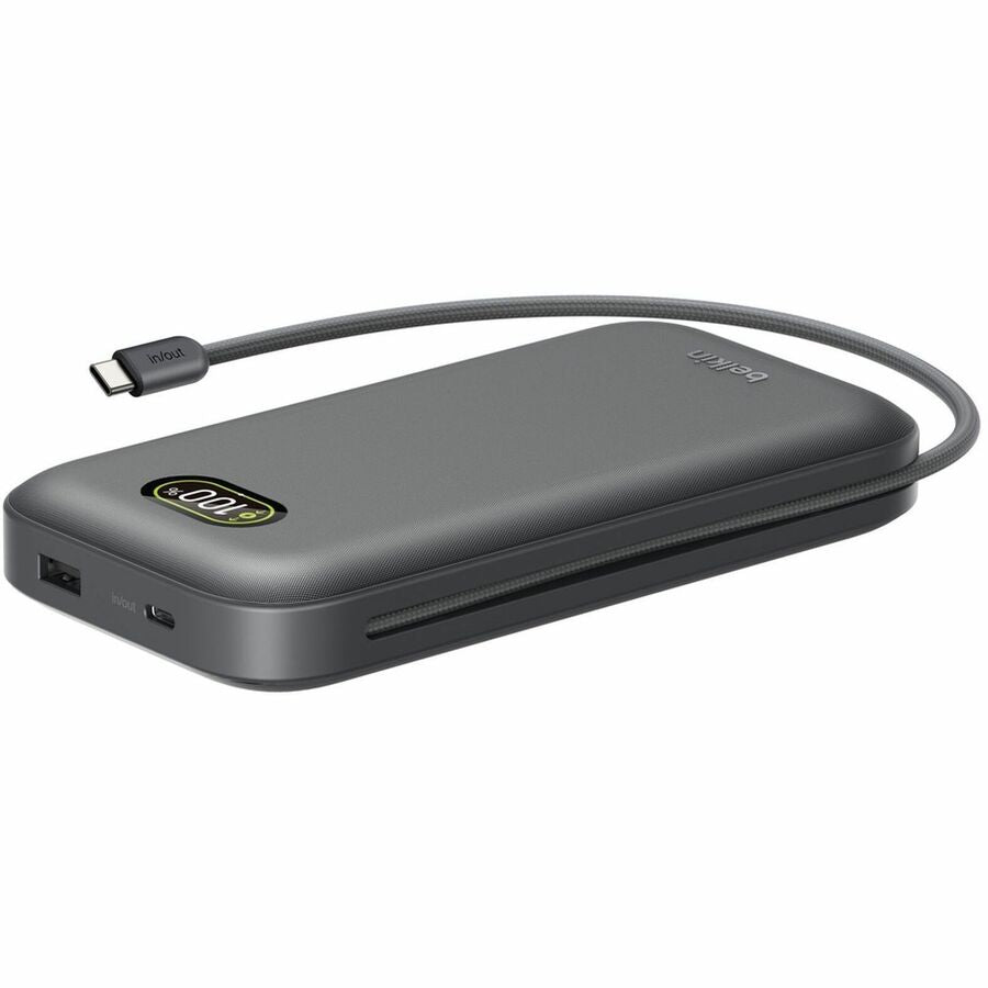 Alternate-Image4 Image for Belkin UltraCharge Pro Laptop Power Bank 27K, Charcoal