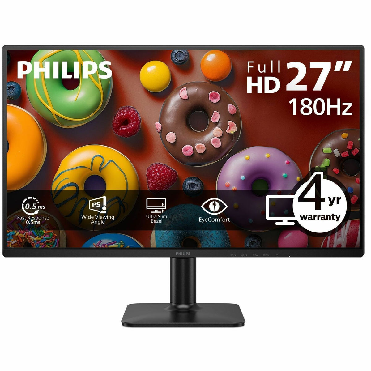 Main Image for Philips 27E2G2201 27" Class Full HD LED Monitor - 16:9 - Textured Black