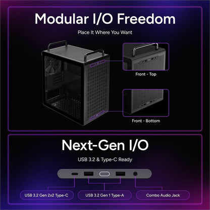 Alternate-Image2 Image for Cooler Master QUBE 340 Black