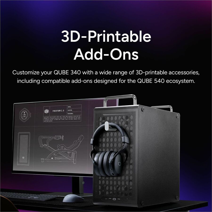 Alternate-Image3 Image for Cooler Master QUBE 340 Black
