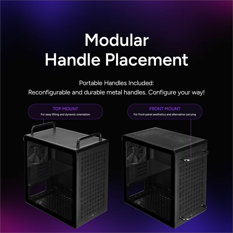 Alternate-Image7 Image for Cooler Master QUBE 340 Black