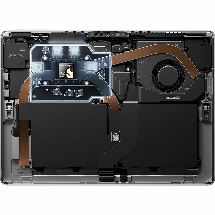 Alternate-Image2 Image for Microsoft Surface Pro (12th Edition) Copilot+ PC Tablet - 13" - Qualcomm Snapdragon - 32 GB - 1 TB SSD - Platinum