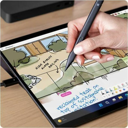 Alternate-Image2 Image for Microsoft Surface Pro (12th Edition) Copilot+ PC Tablet - 13" - Qualcomm Snapdragon - 16 GB - 1 TB SSD - Black