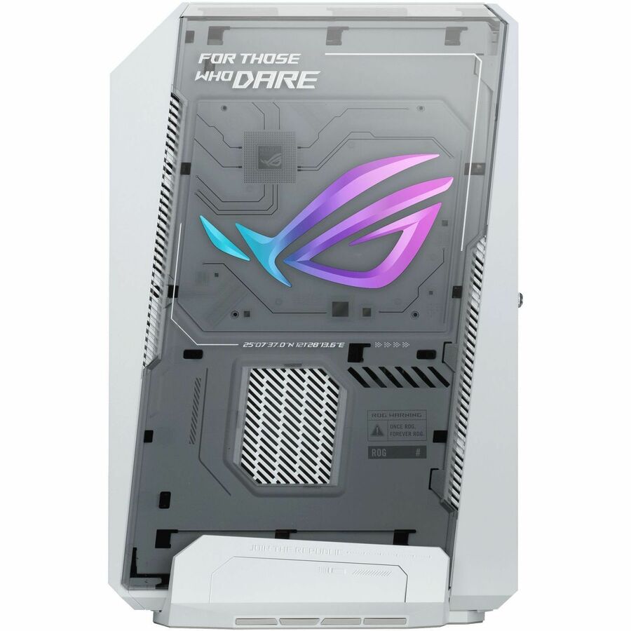 Left Image for Asus ROG NUC 16 RNUC16JNK9X2AAAU Gaming Desktop Computer - Intel Core Ultra 9 Series 2 290HX Plus - 64 GB - 2 TB PCI Express NVMe 4.0 SSD - Mini PC - White