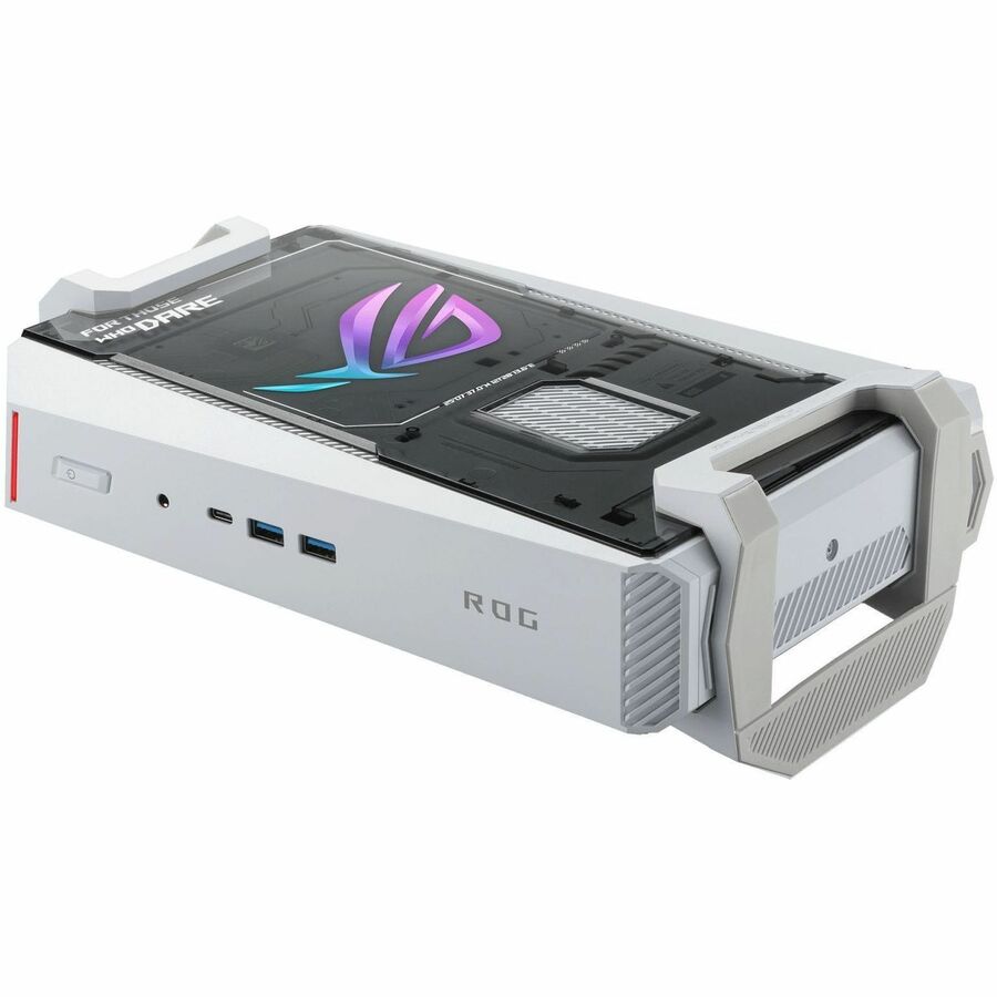 Bottom Image for Asus ROG NUC 16 RNUC16JNK9X2AAAU Gaming Desktop Computer - Intel Core Ultra 9 Series 2 290HX Plus - 64 GB - 2 TB PCI Express NVMe 4.0 SSD - Mini PC - White