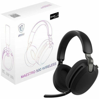 Alternate-Image1 Image for MSI MAESTRO 500 Wireless Black Gaming Headset