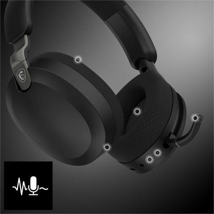 Alternate-Image4 Image for MSI MAESTRO 500 Wireless Black Gaming Headset