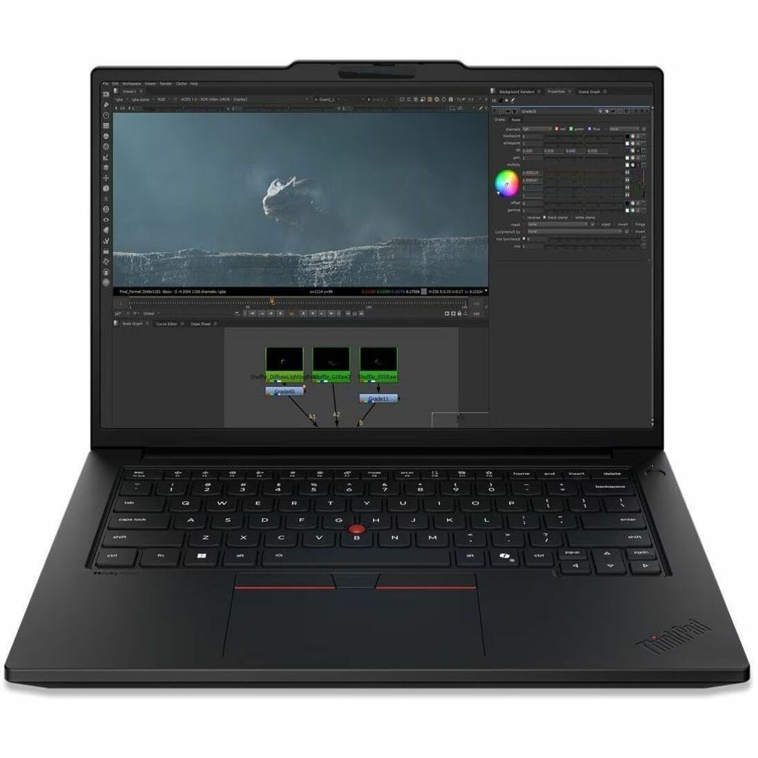 Main Image for Lenovo ThinkPad P14s Gen 7 21XJ0031US 14.5" Copilot+ PC Notebook - WUXGA - 60 Hz - Intel Core Ultra 7 Series 3 366H - vPro Technology - 32 GB - 1 TB SSD - English Keyboard - Black