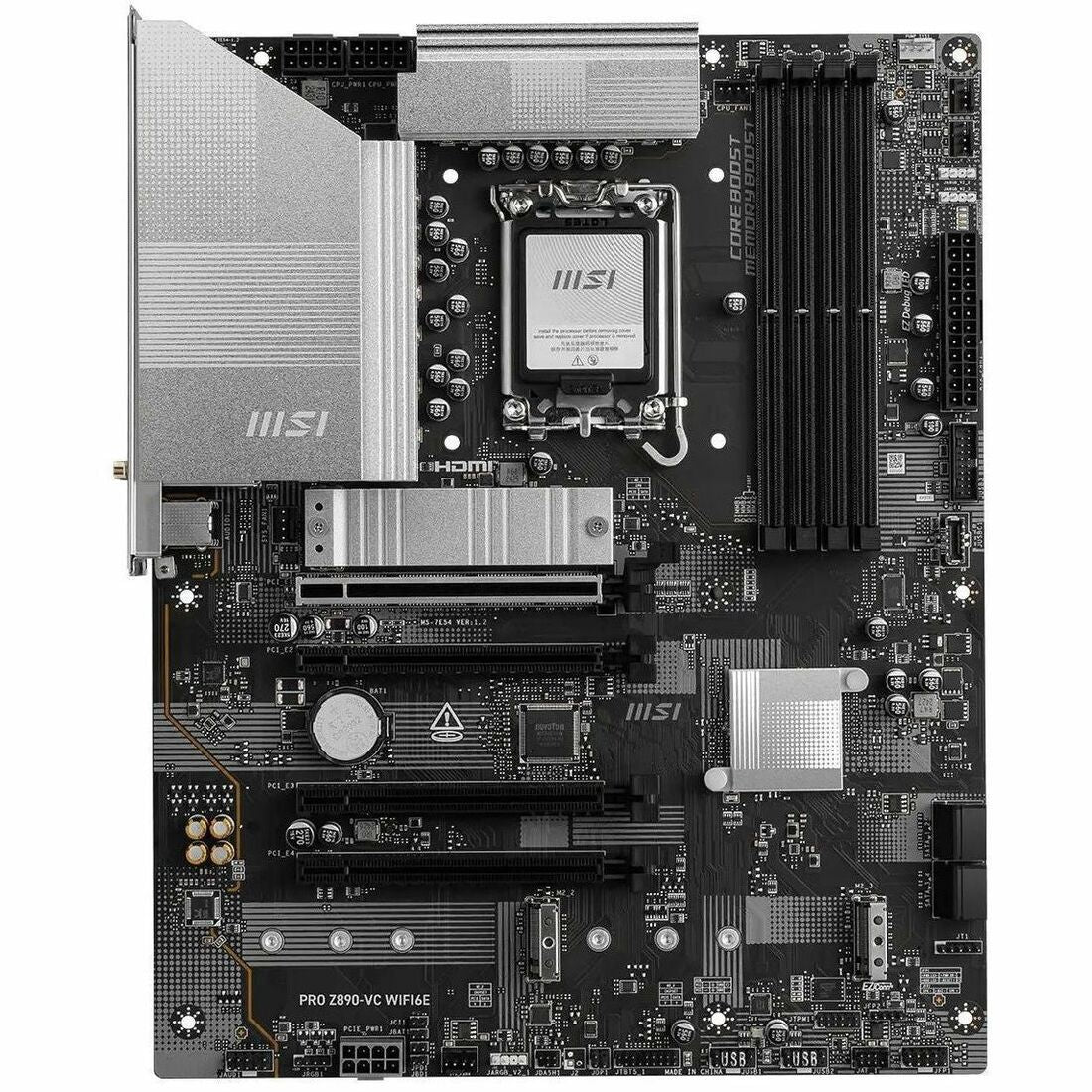 Main Image for MSI Pro Z890-VC WIFI6E Gaming Desktop Motherboard - Intel Z890 Chipset - Socket LGA-1851 - ATX