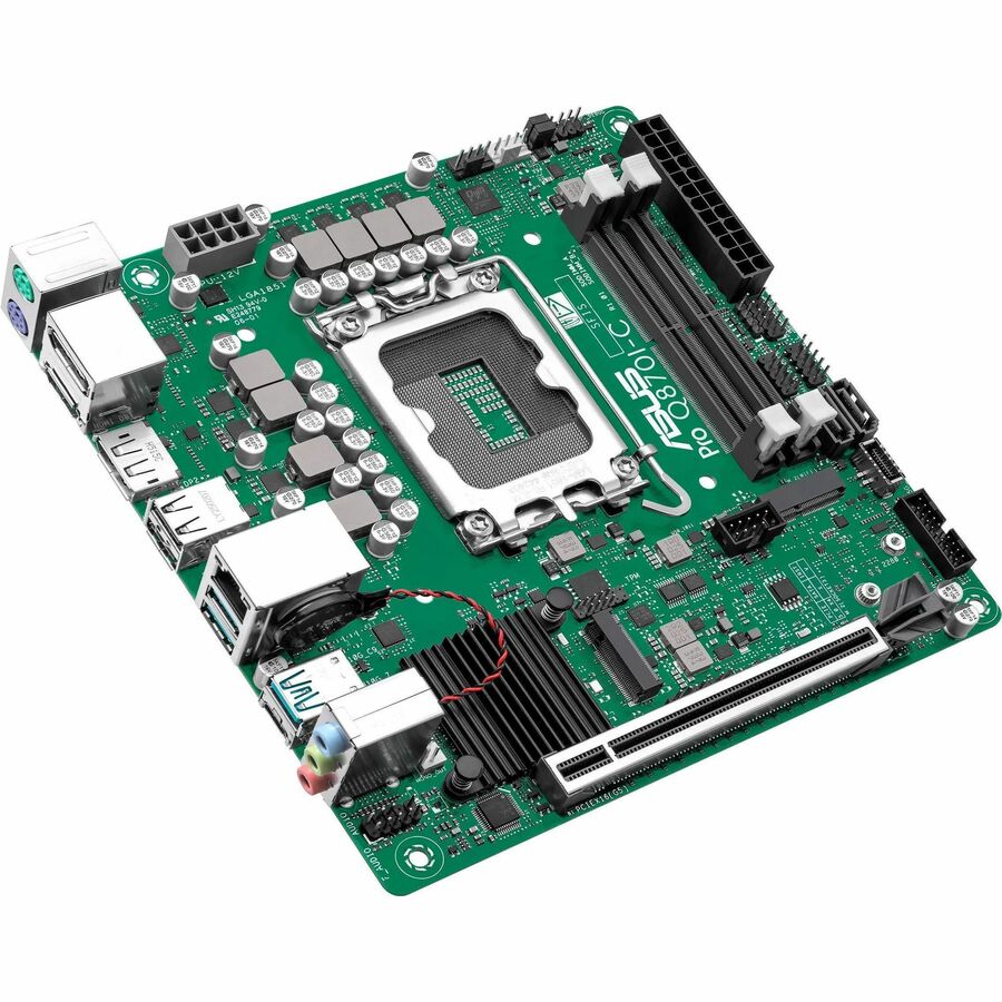 Alternate-Image2 Image for Asus Pro Q870I-C-CSM Desktop Motherboard - Intel Q870 Chipset - Socket LGA-1851 - Mini ITX