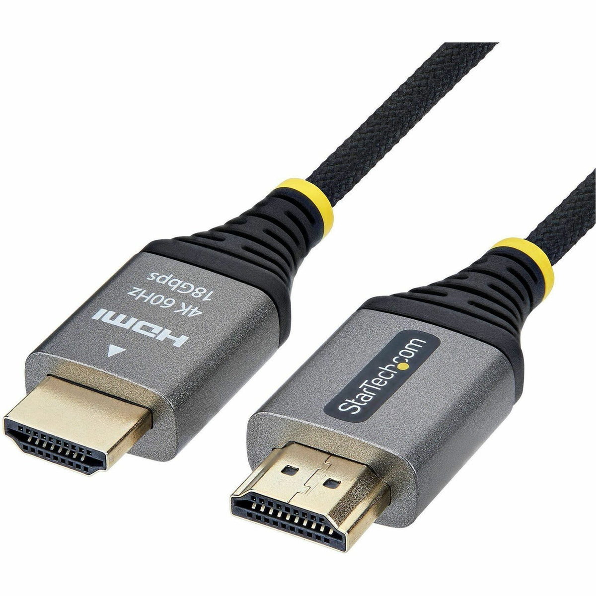 Main Image for StarTech 10ft (3m) Premium Certified High Speed HDMI Cable, Ultra Flexible HDMI Cable, 4K60Hz/1440p144Hz, Braided HDMI 2.0 Cord
